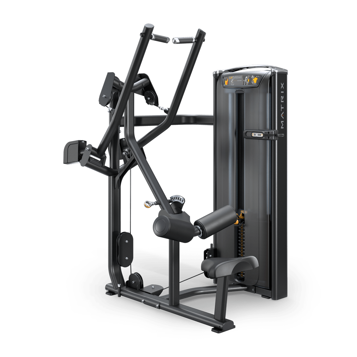 ダイバージングラットプルダウン | シングルステーション | Matrix Fitness