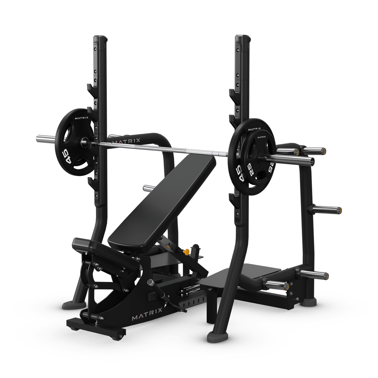 3-way Olympic Bench | Free Weights | Matrix Fitness