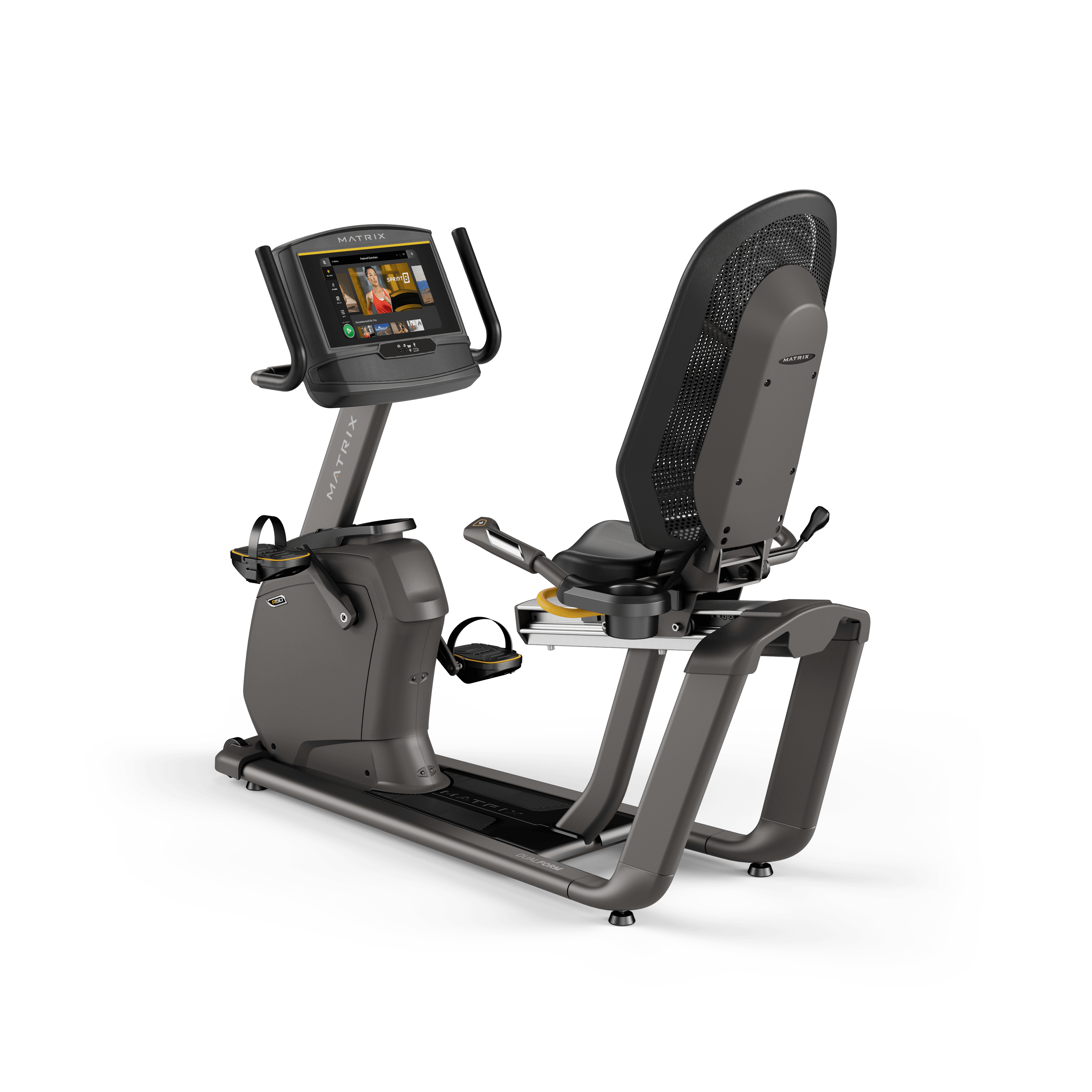 R50 Recumbent Bike with XER Console | Matrix Fitness