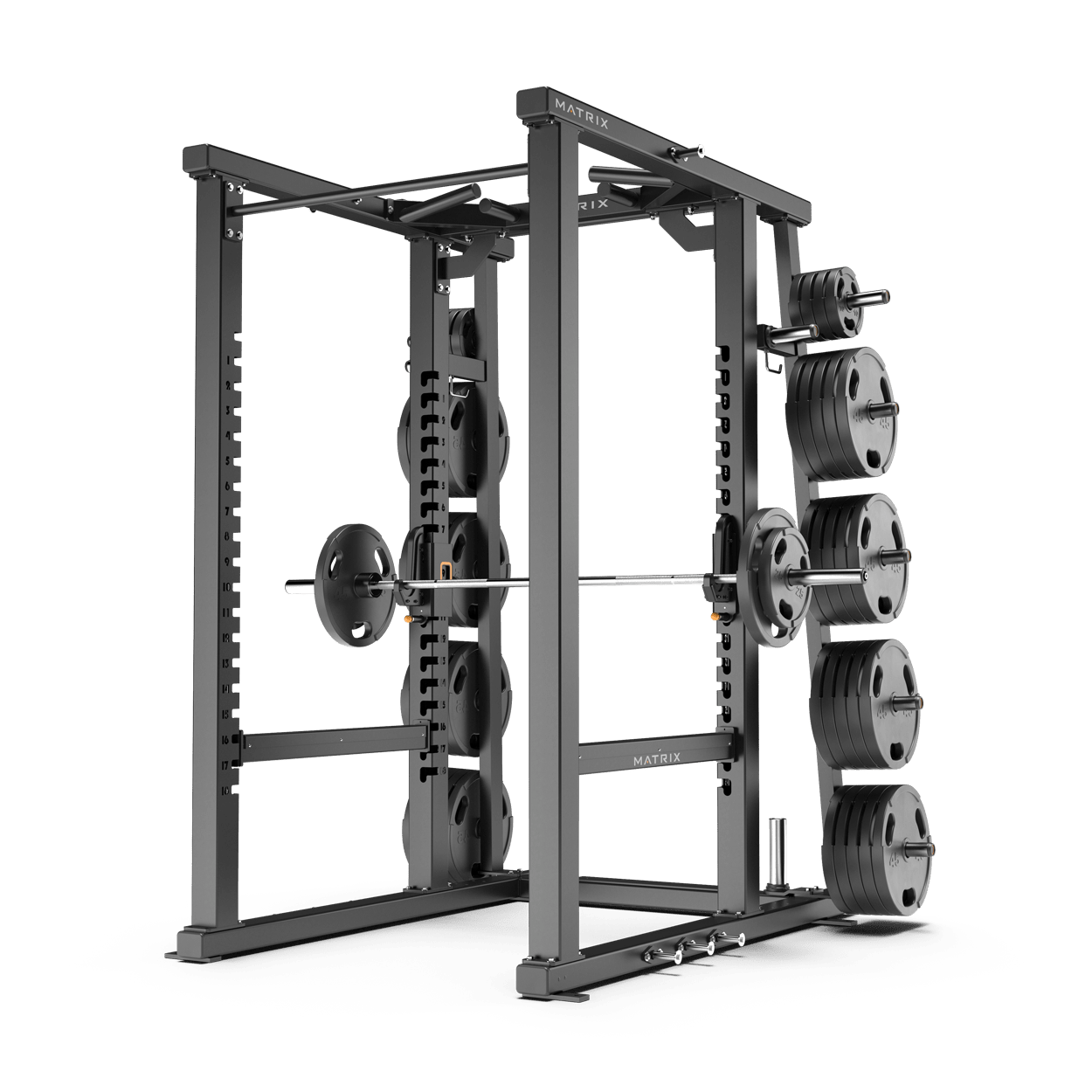 パワーラック MR47 メガパワーラック | ラック & プラットフォーム | Matrix Fitness